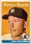 1958 Topps mickey mantle card