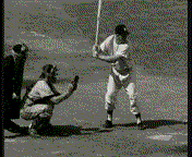 Old Mickey Mantle Video batting righthanded New York Yankees